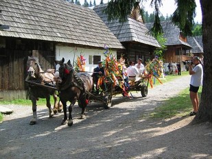 Skanzen v Zuberci