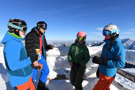 Skupina po lyžovačke