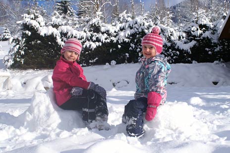 Deti na snehu
